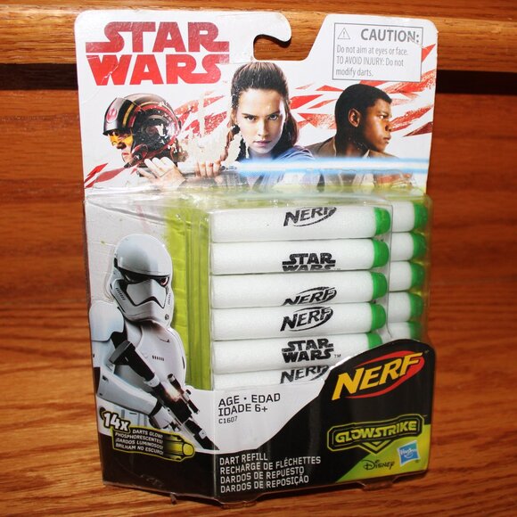 3/$28❤️sealed Star Wars NERF GlowStrike Elite Dart Refill Pack (14 darts) Disney - Picture 2 of 8